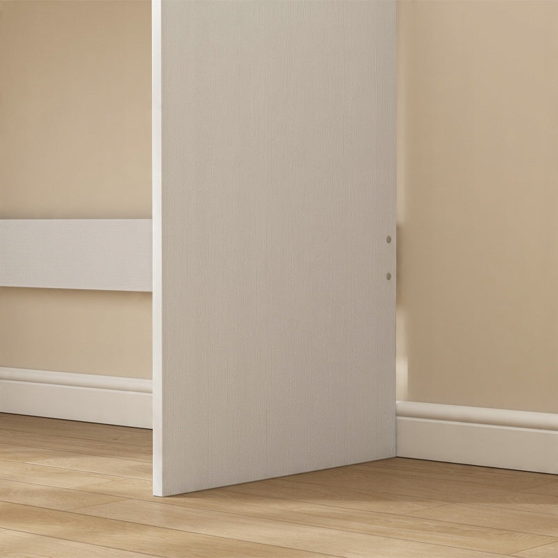 Birou pentru calculator alb modern cu 2 sertare stil loft masă toaletă 100 cm