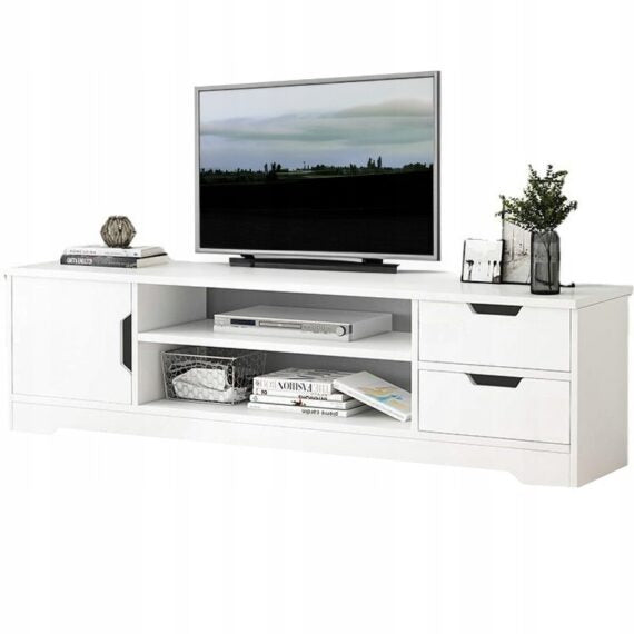 Suport TV alb pentru TV 120 CM
